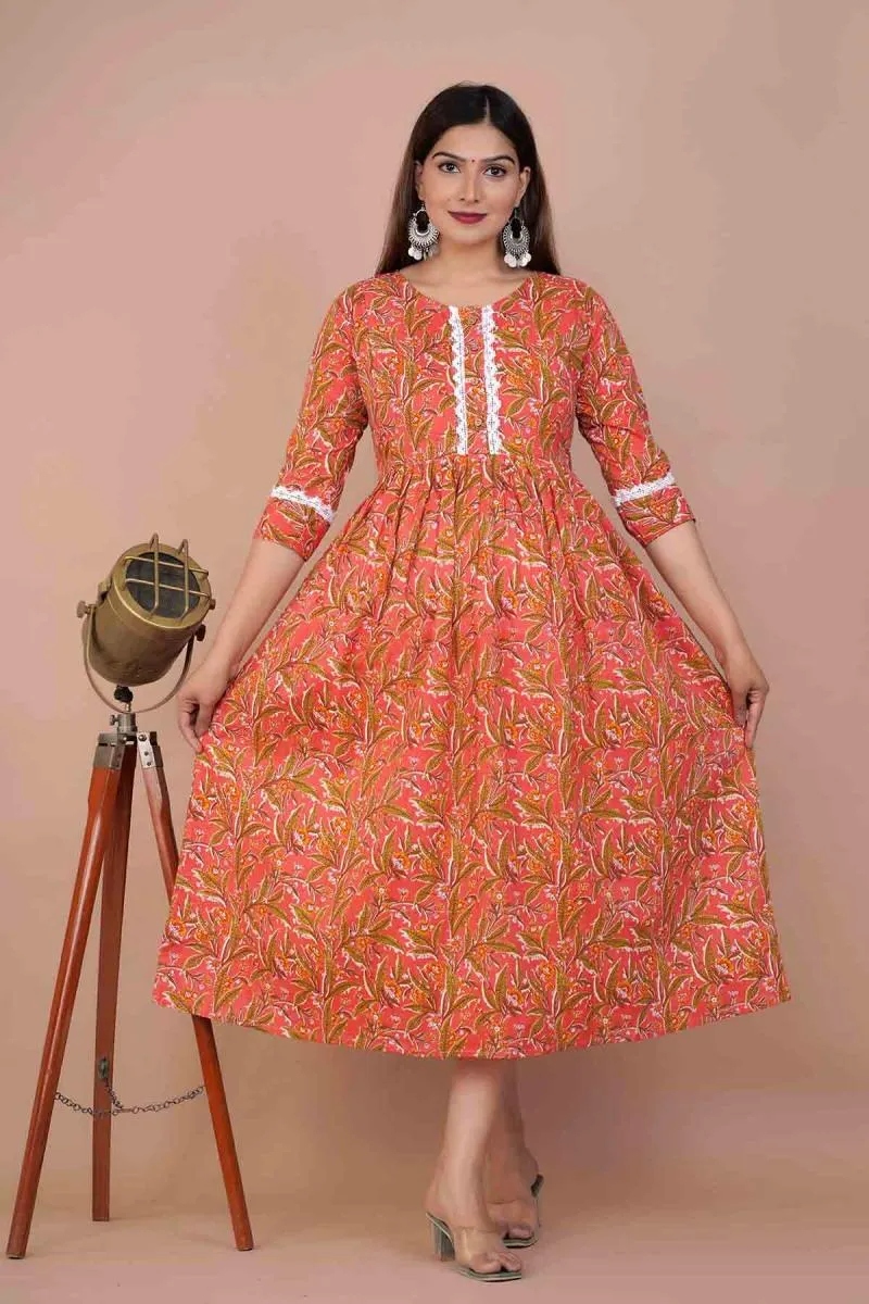 Cotton Printed Maternity Kurti for Women 000169XL4PEA