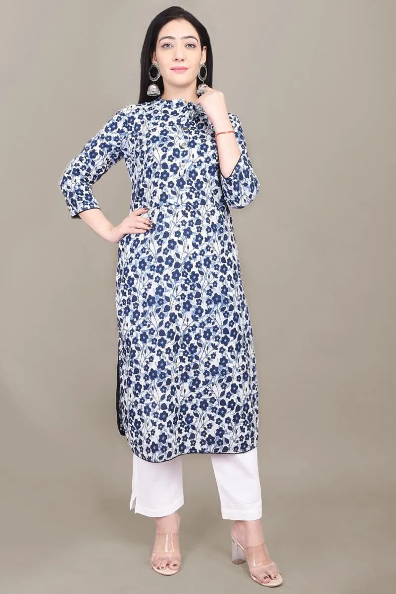 Cotton Print Kurta for Women 000631XXLIND