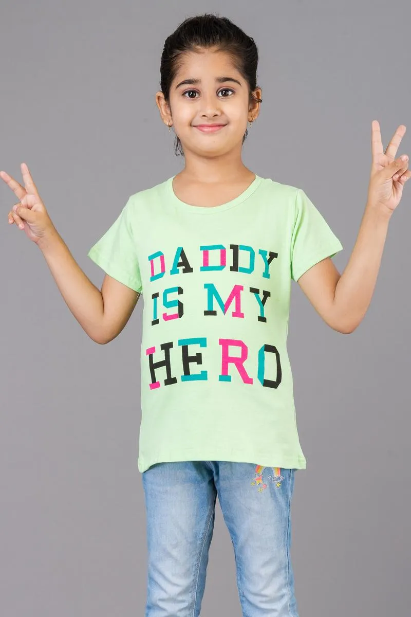 Girl's Cotton Printed Top (3 - 9 Yrs) 00073634YRSGRE