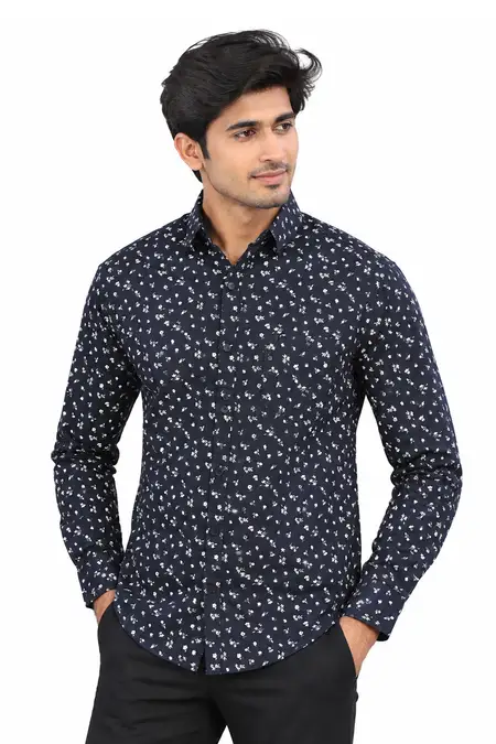 Cotton Printed Shirt for Men