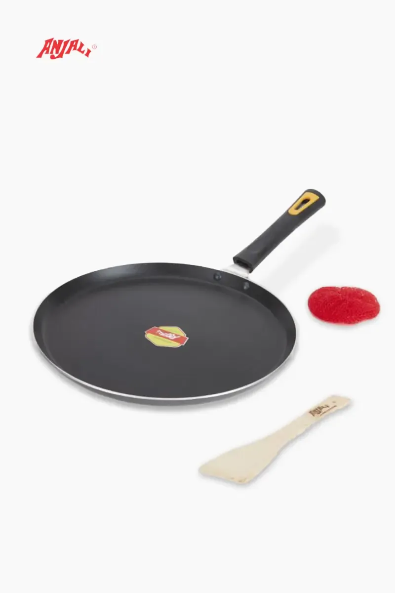 Anjali Diamond Aluminium Non Stick Dosa Tawa  - 29cm