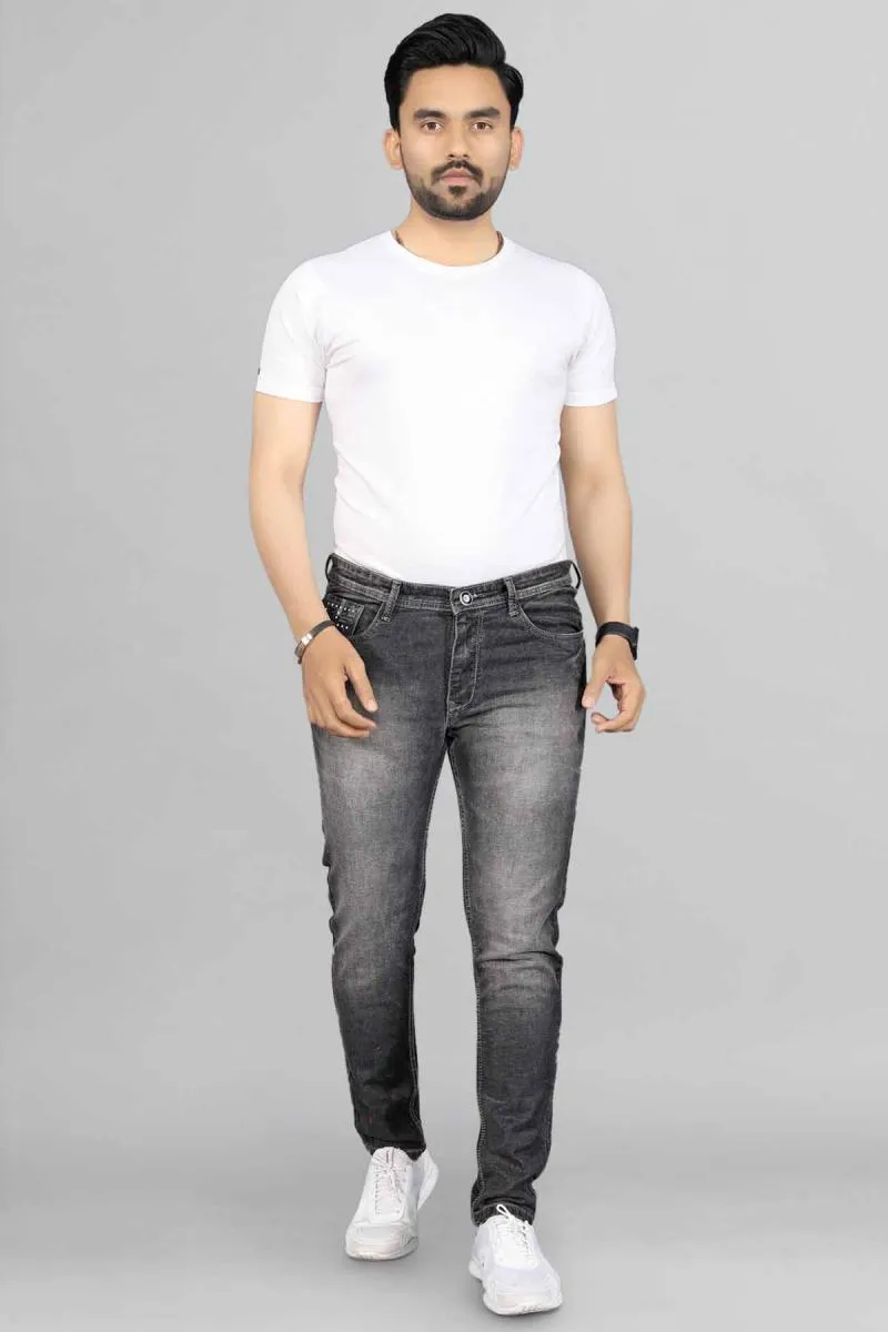 Denim Regular Fit Jeans for Men 00133930BLU
