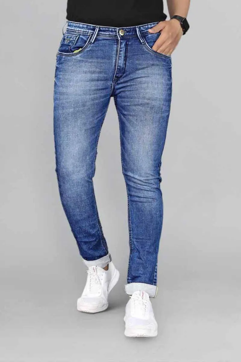 Denim Regular Fit Casual Jeans for Men