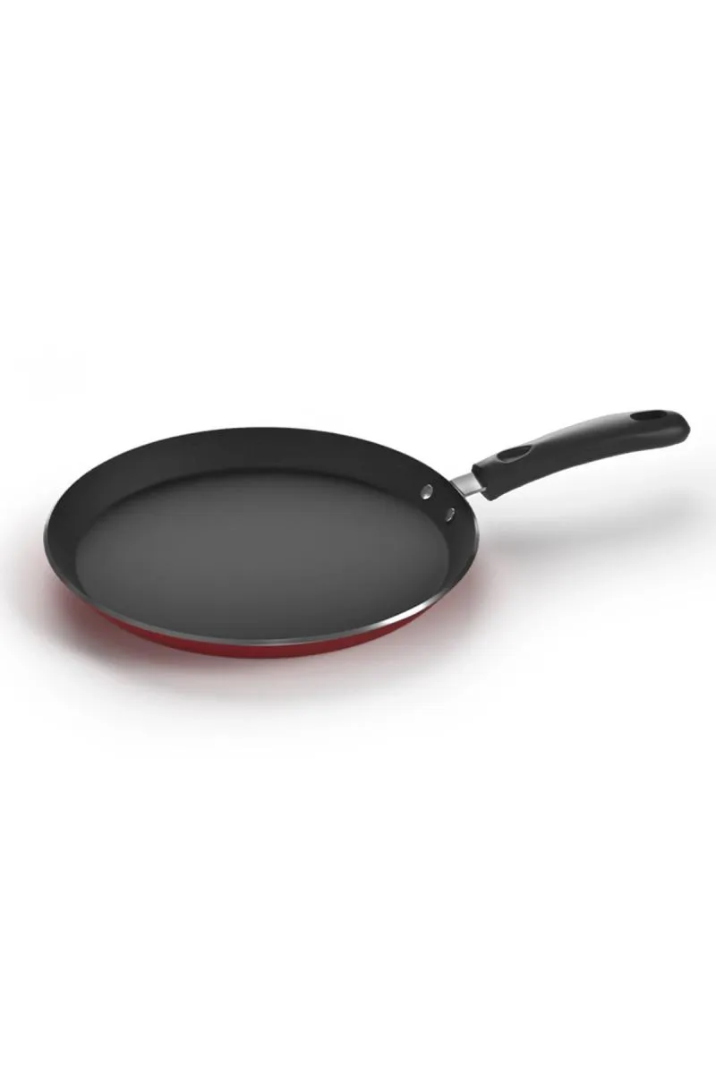 Impex Nonstick Aluminium Induction Base Tawa Pan - 28 cm (100ml)