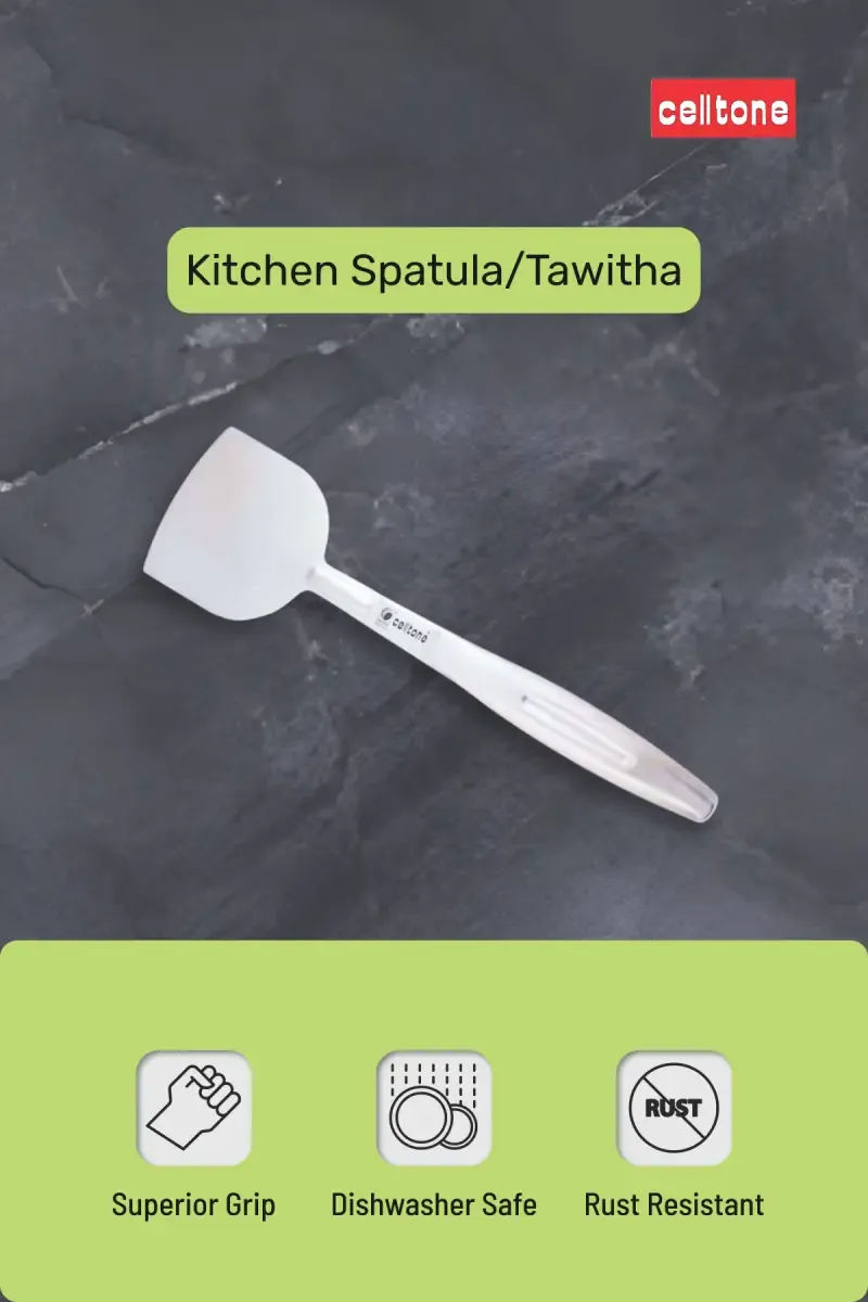 Cell Tone Stainless Steel Spatula - 3.5"