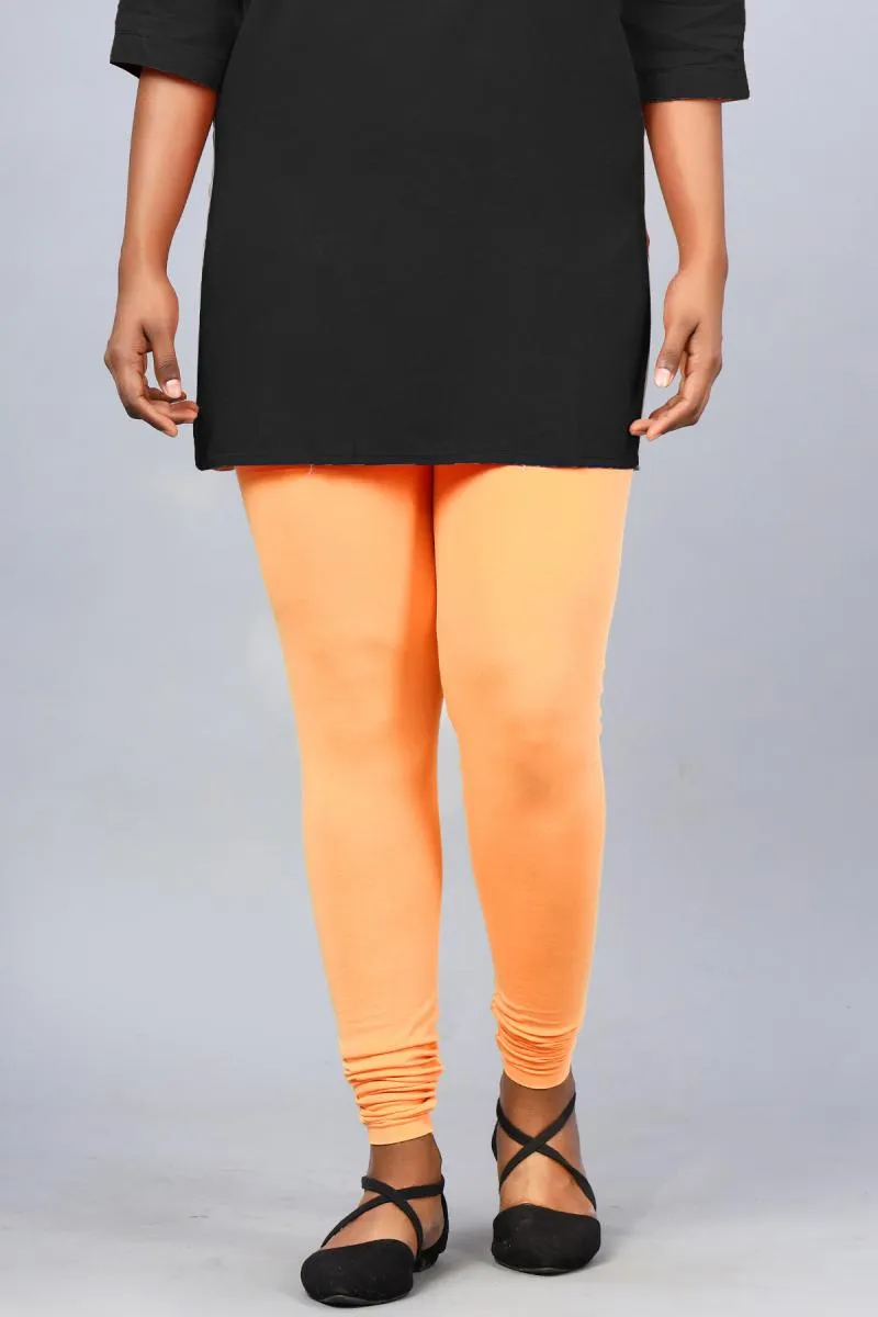 Women's Cotton Lycra Churidar Leggings