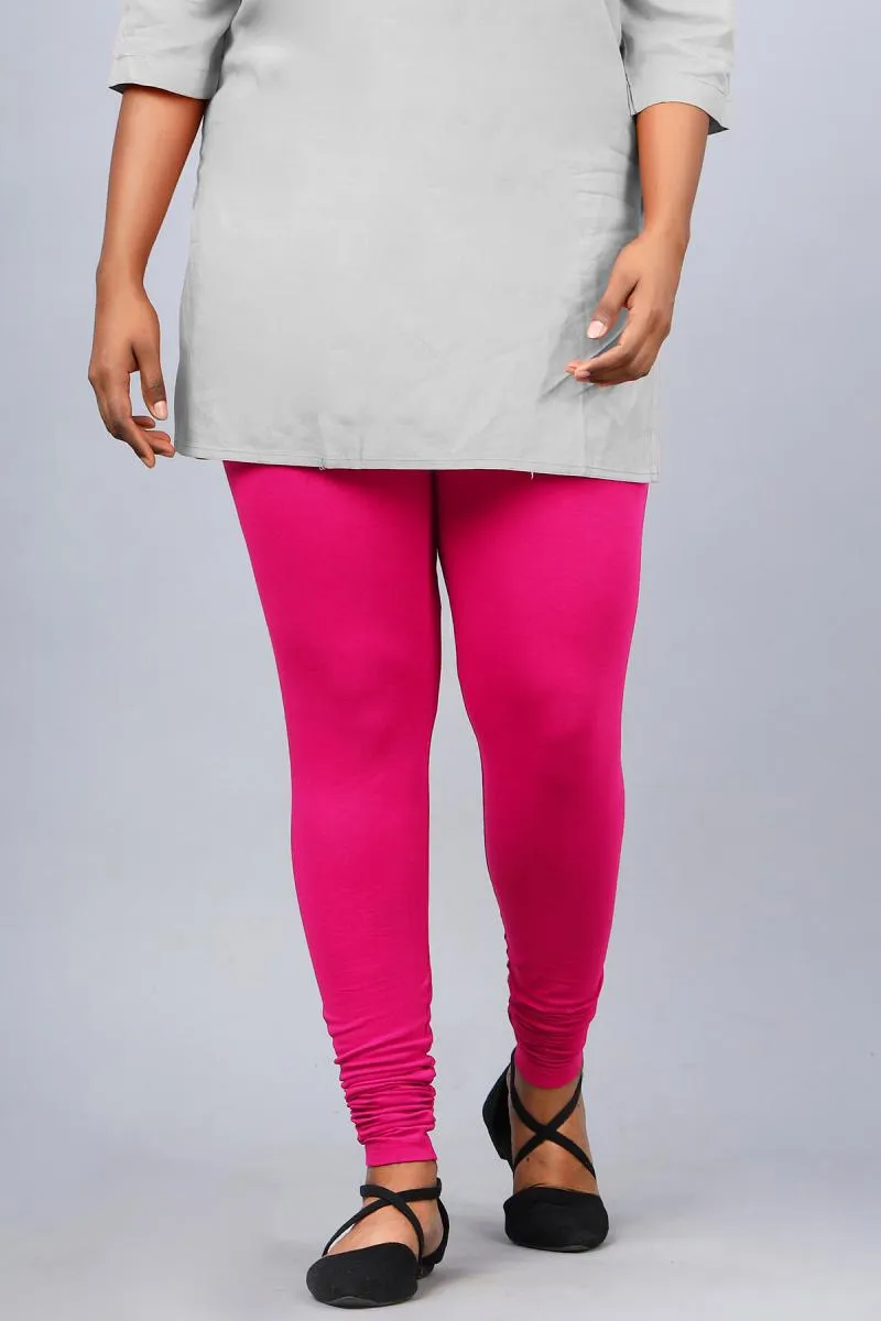 Women's Cotton Lycra Churidar Leggings