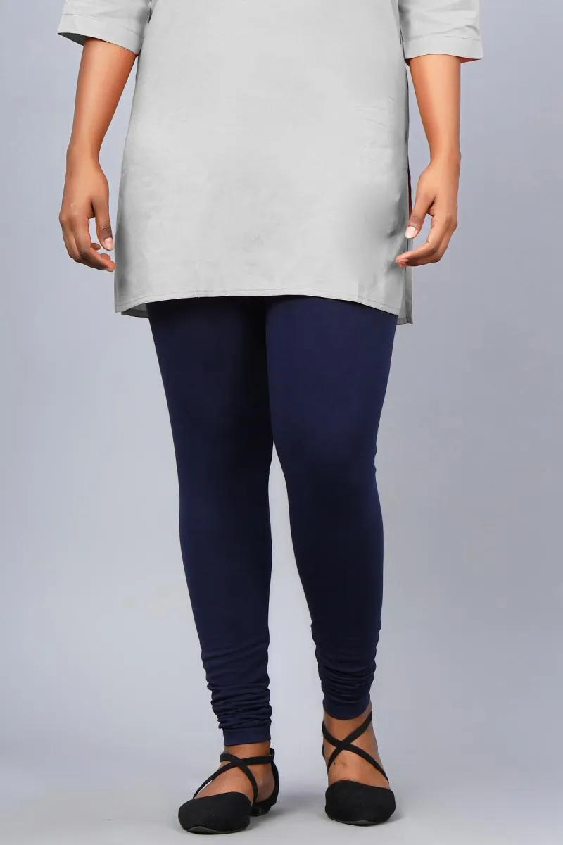 Women's Cotton Lycra Churidar Leggings