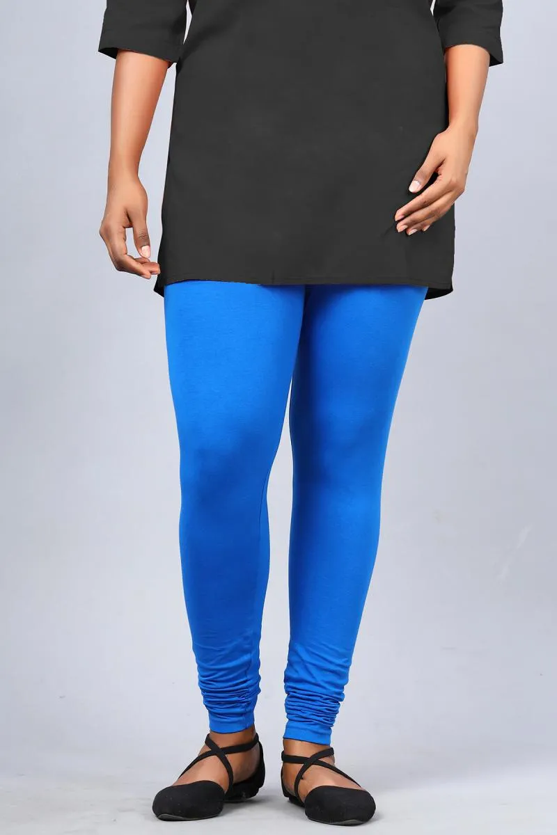 Women's Cotton Lycra Churidar Leggings