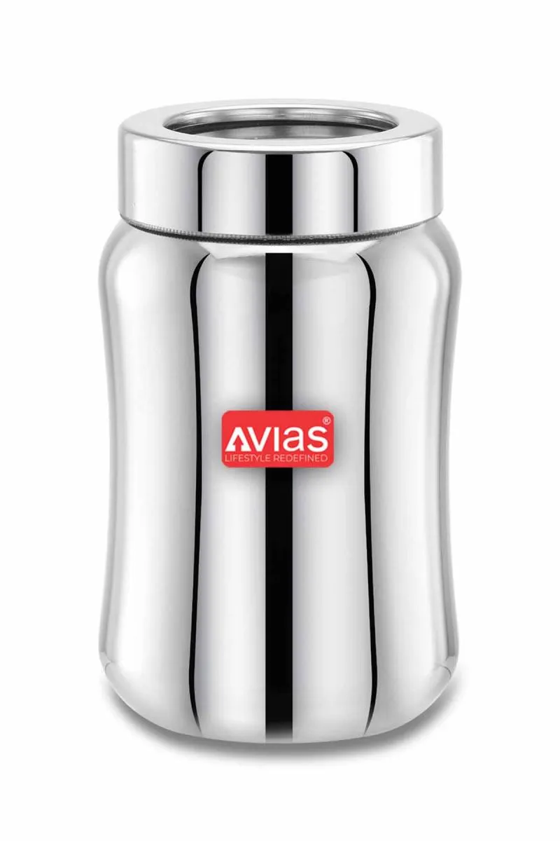 Avias Stainless Steel Canister - 900 ml