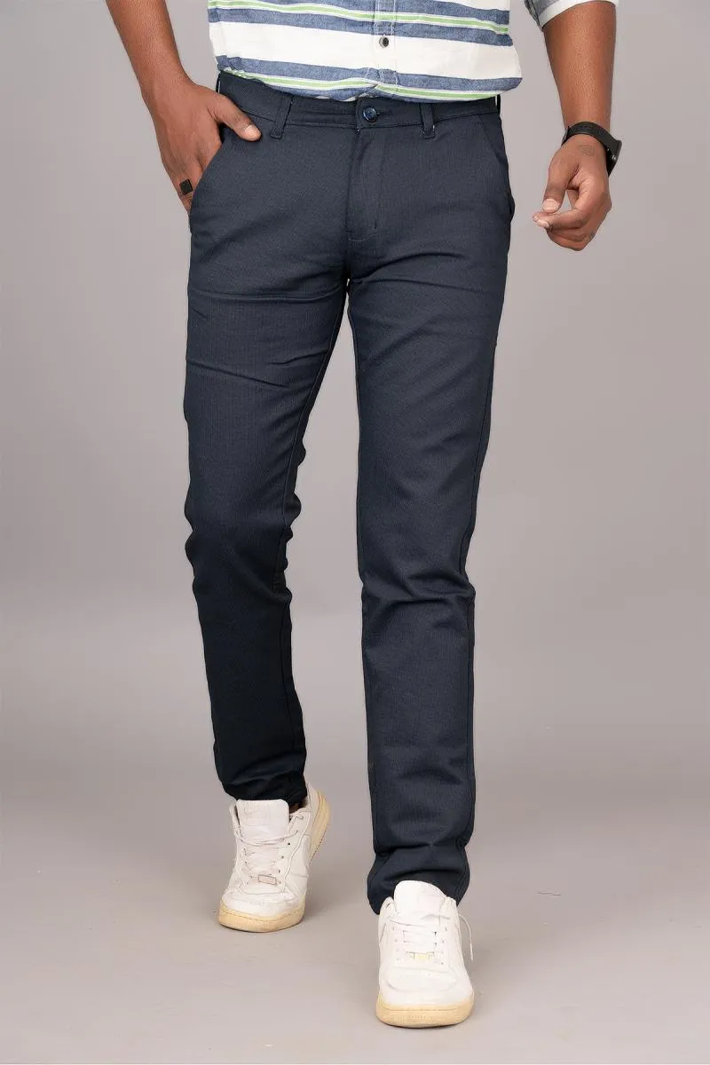 Men's Regular Fit Casual Trouser