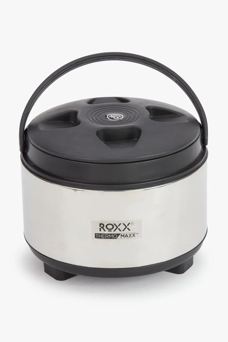 Roxx Stainless Steel Matrix Insulated Casserole - 3000ml