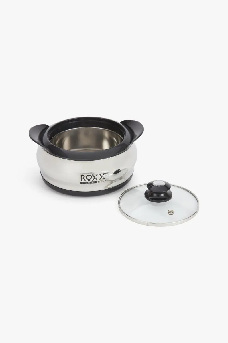 Roxx Stainless Steel Midas Casserole with Vacuum Lid - 1000 ml