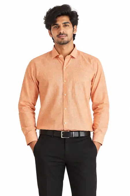 Men's Polycotton Slim Fit Shirt