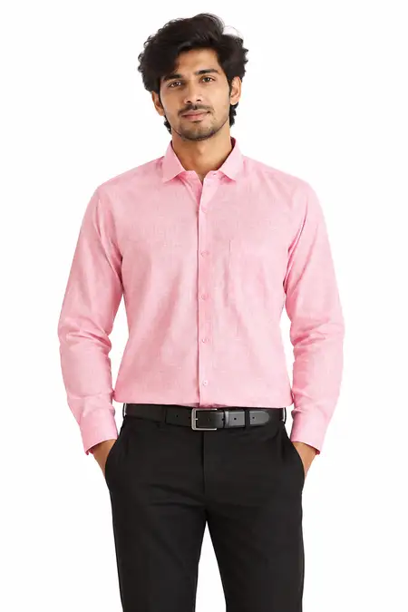 Men's Polycotton Slim Fit Shirt