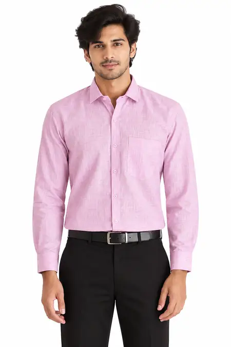 Men's Polycotton Slim Fit Shirt