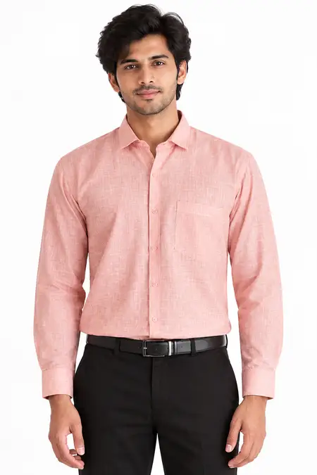 Men's Polycotton Slim Fit Shirt