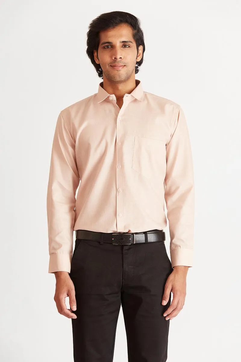 Men's Polycotton Slim Fit Shirt 002735PEA42