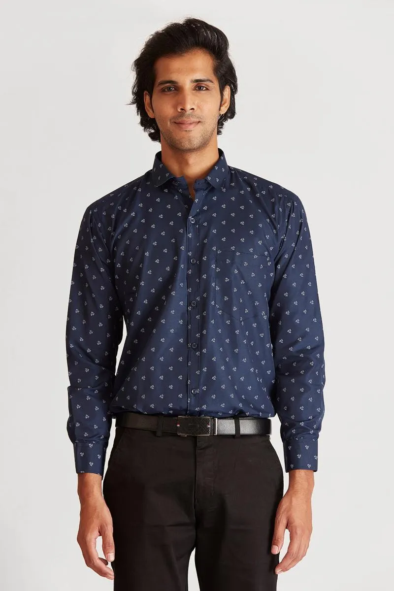 Men's Polycotton Slim Fit Formal Shirt