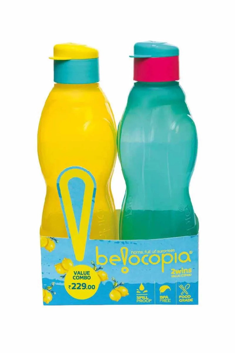 Belocopia Plastic Water BottlePack of 2 - 1000ml (each)