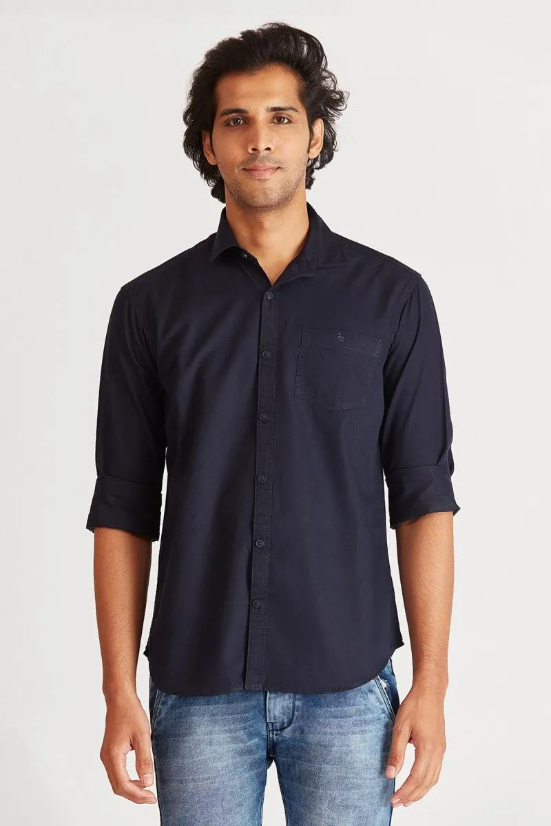 Cotton Slim Fit Shirt for Men