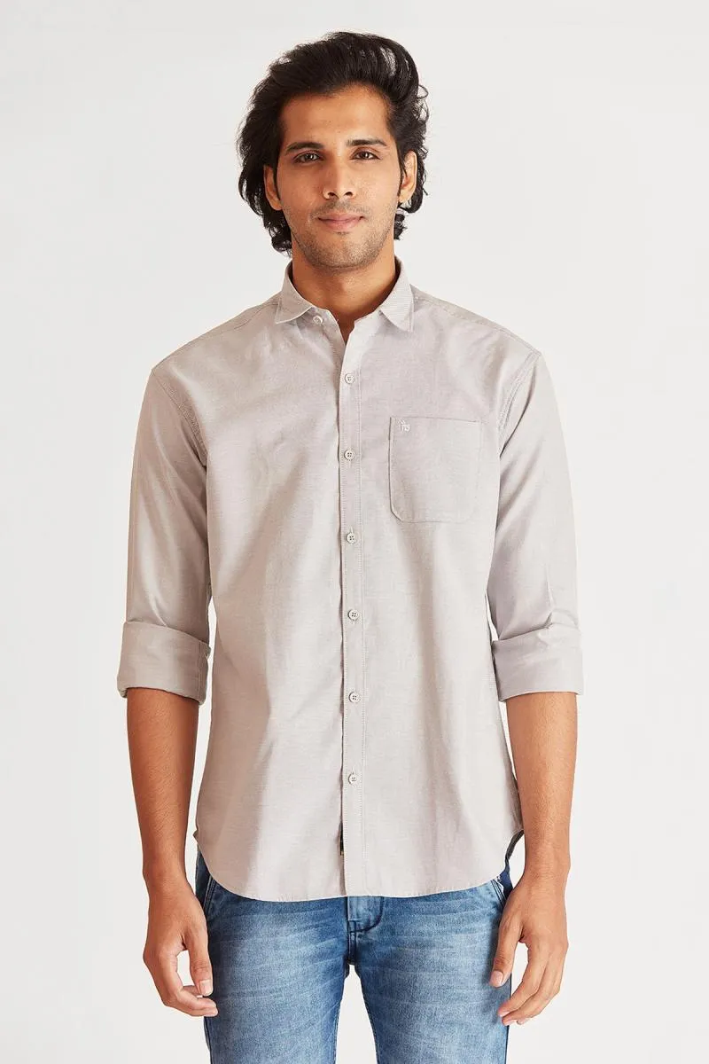 Cotton Slim Fit Shirt for Men