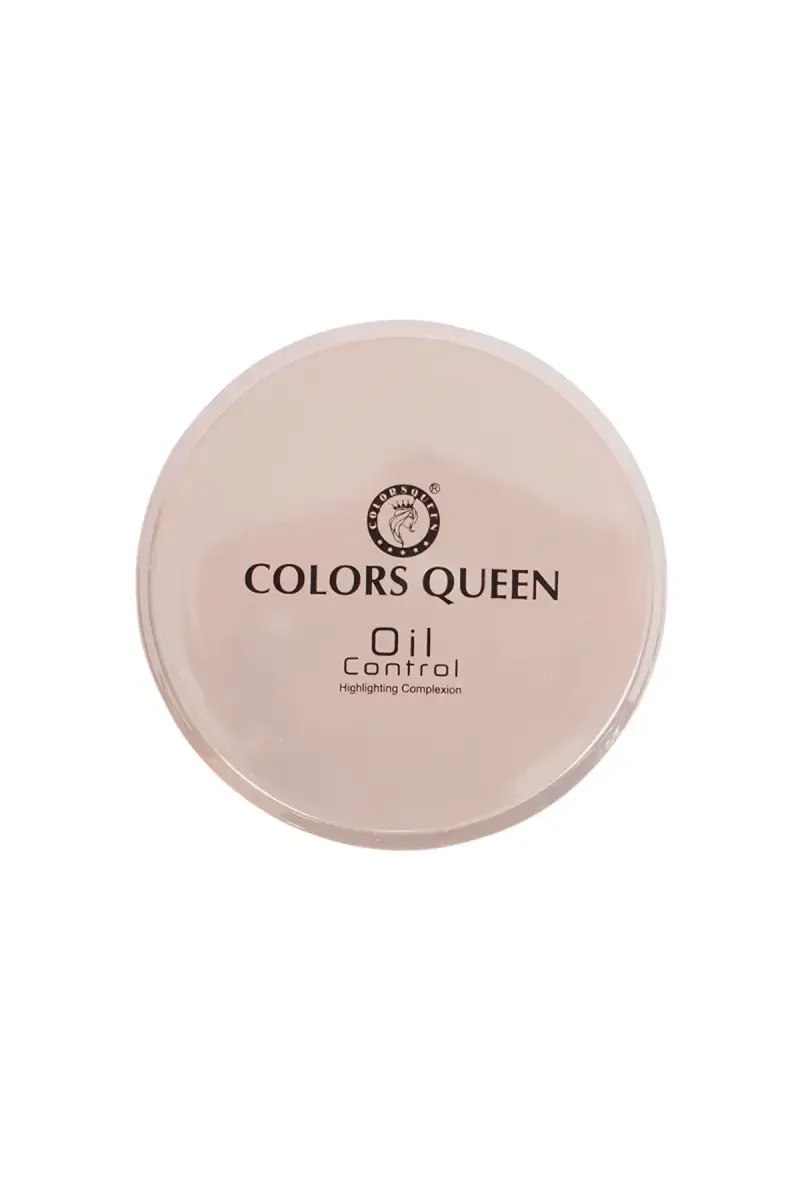 Colours Queen 2 In 1 Oil Control Compact Powder with SPF-15 - 20g (Natural) 003123NAT