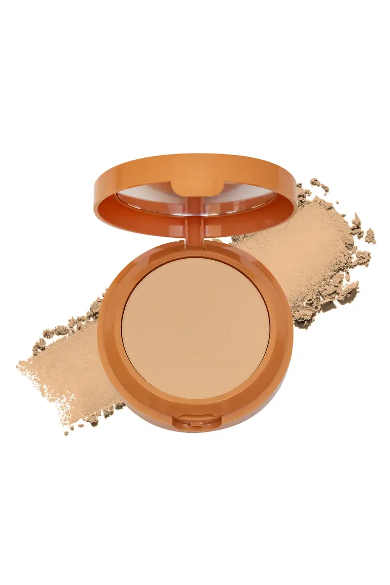 Colours Queen Sun Expert Bronze Touch Compact Powder- 15g  (Sand) 