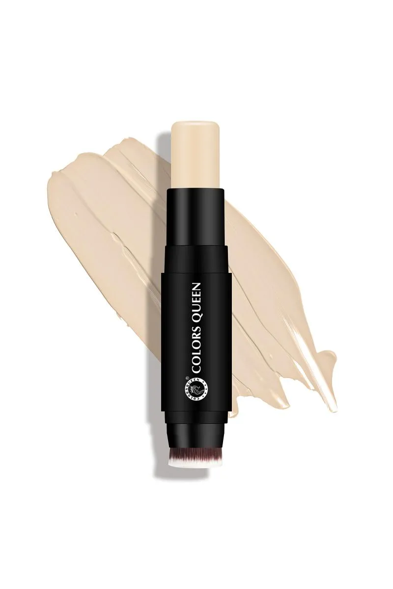 Colors Queen Fix And Blend Foundation And Concealer Stick - 12gm (Ivory)