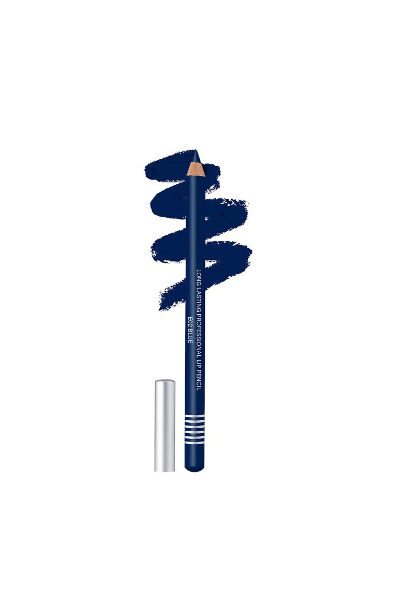 Colors Queen Non Transfer Lip Liner Pencil (Blue) - Pack of 1 003177BLU