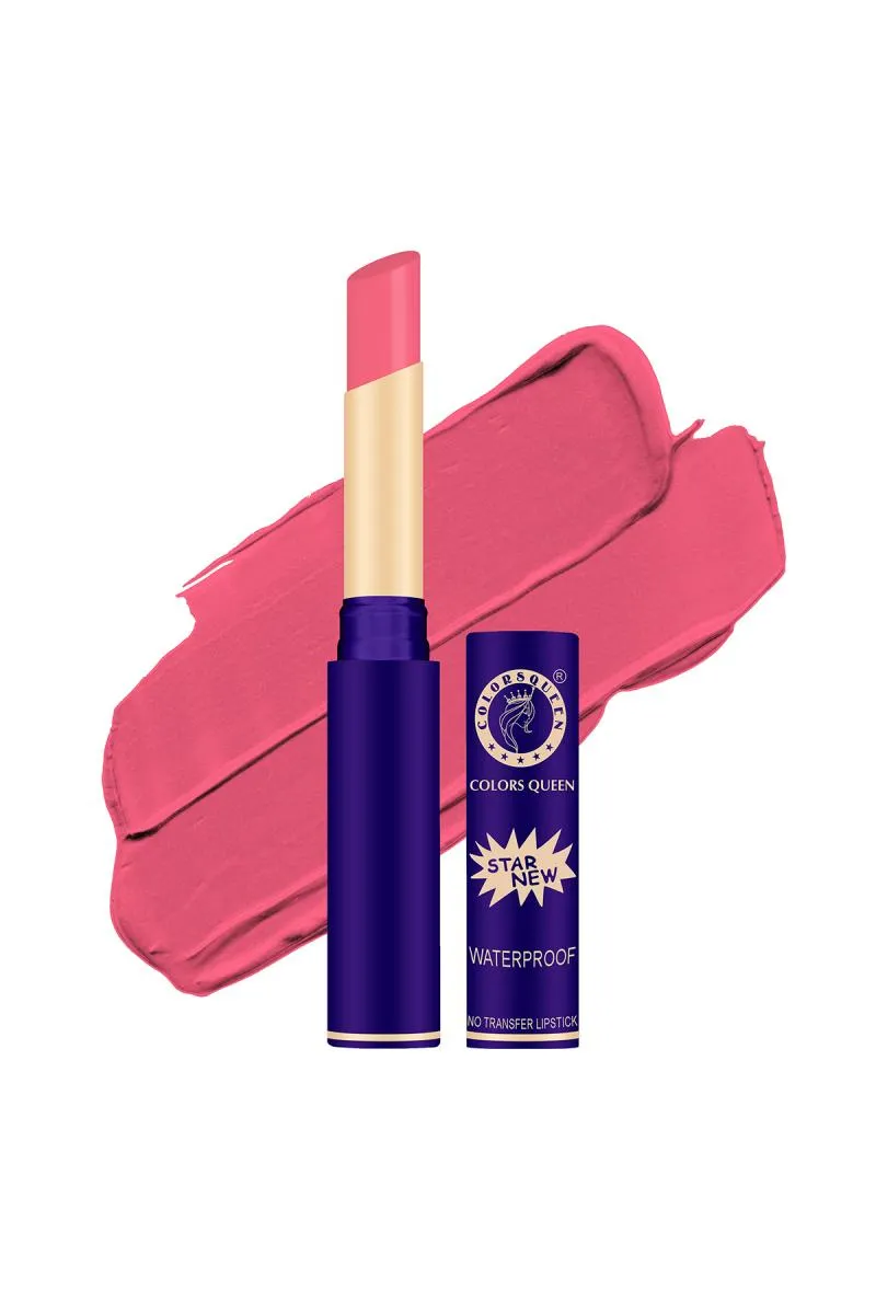 Colors Queen Queen Lips Matte Lipstick Long Lasting Lipstick - 2.4gm (Girl Pink)  003181GIRPIN2.4