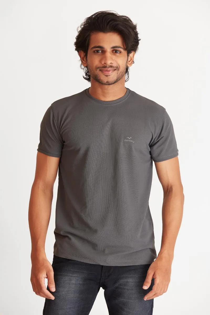Men's Polyester Sports T-shirt 003372XLGRE