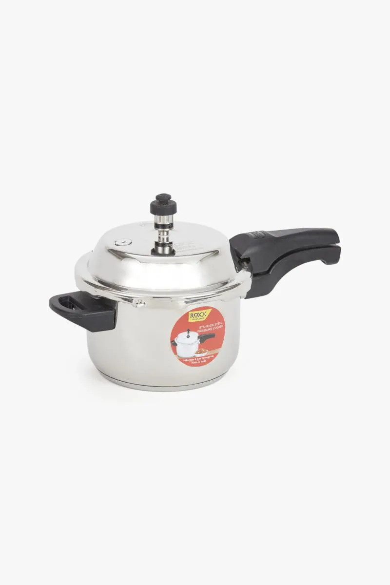 Roxx Stainless Steel Secura Induction Bottom Pressure Cooker - 3 Ltr