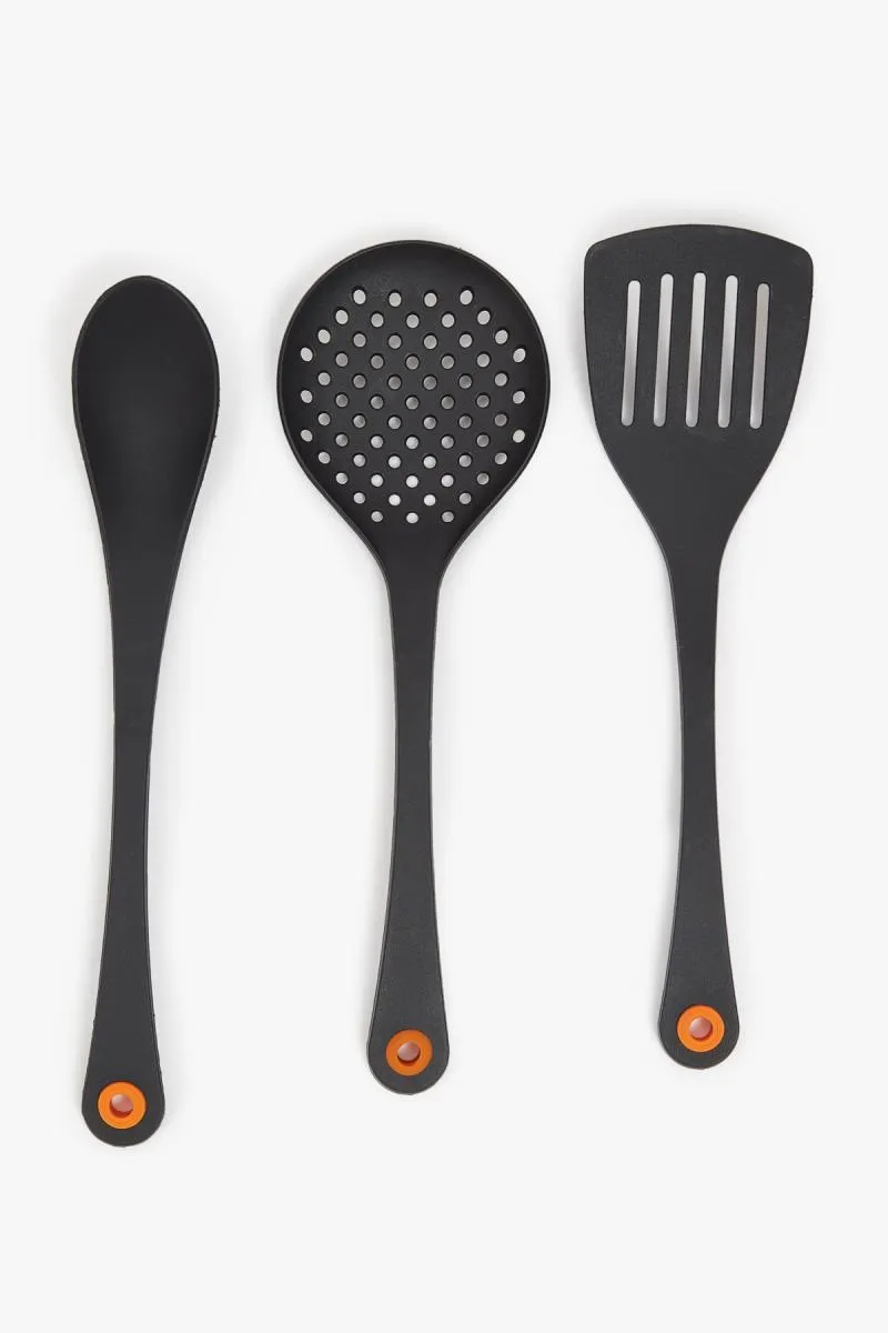 Roxx Nylon Non Stick Kitchen Pro Laddle Set - 3pcs