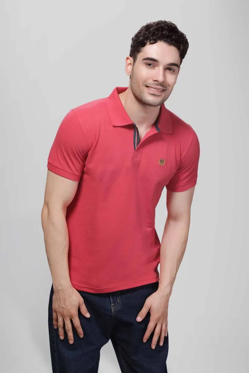 Cotton Polo T-shirt for Men 003608LDEEPIN