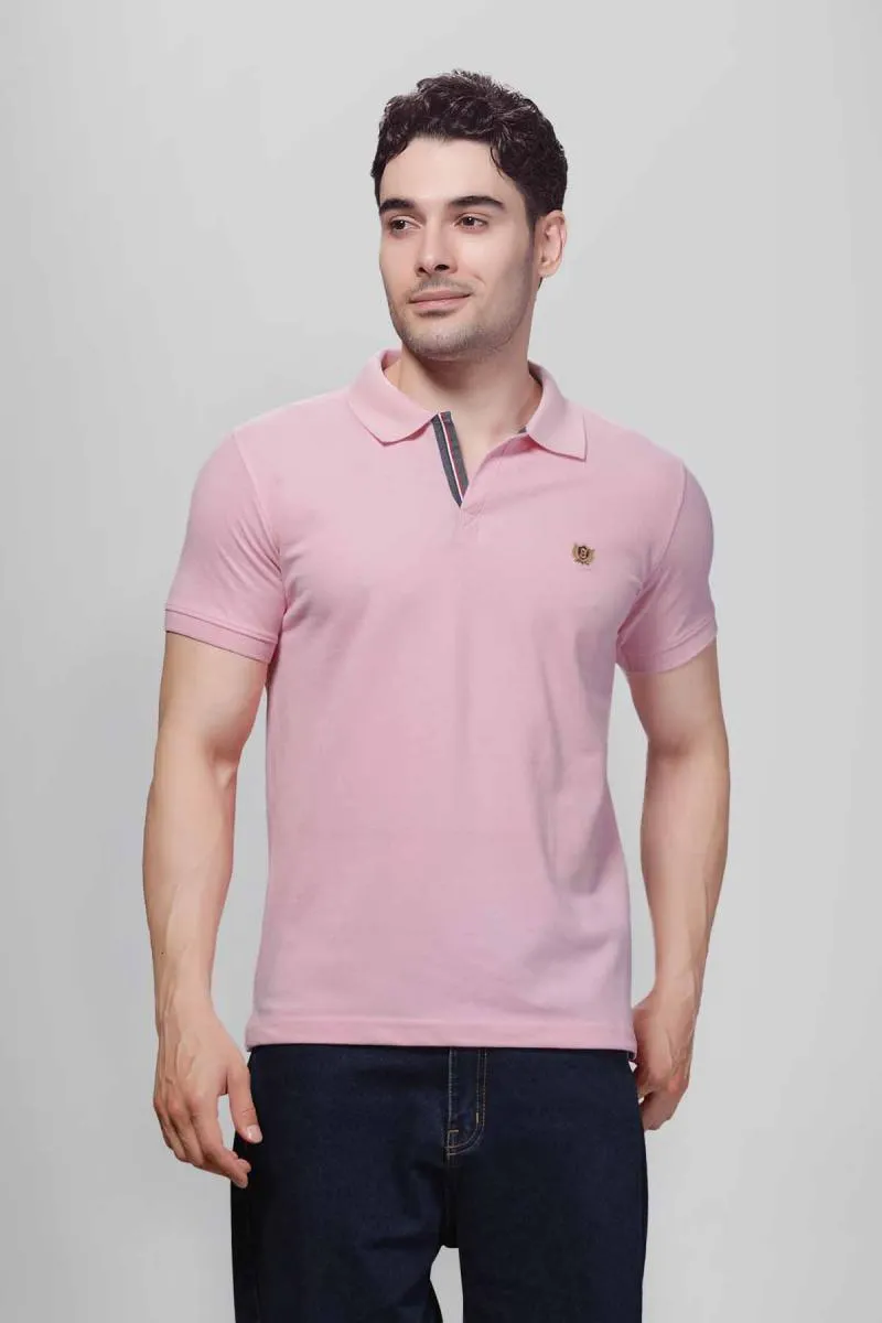 Cotton Polo T-shirt for Men 003608LLIGPIN