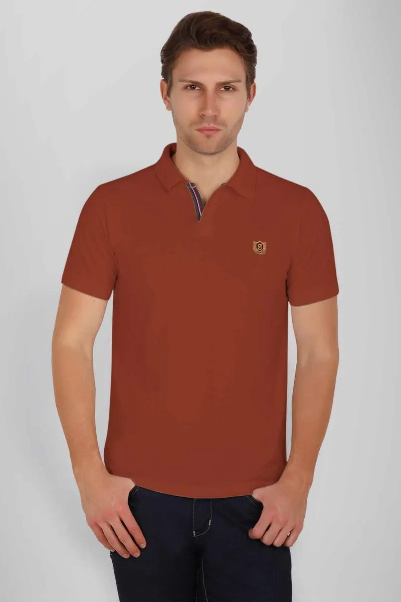 Cotton Polo T-shirt for Men 003608LRUS