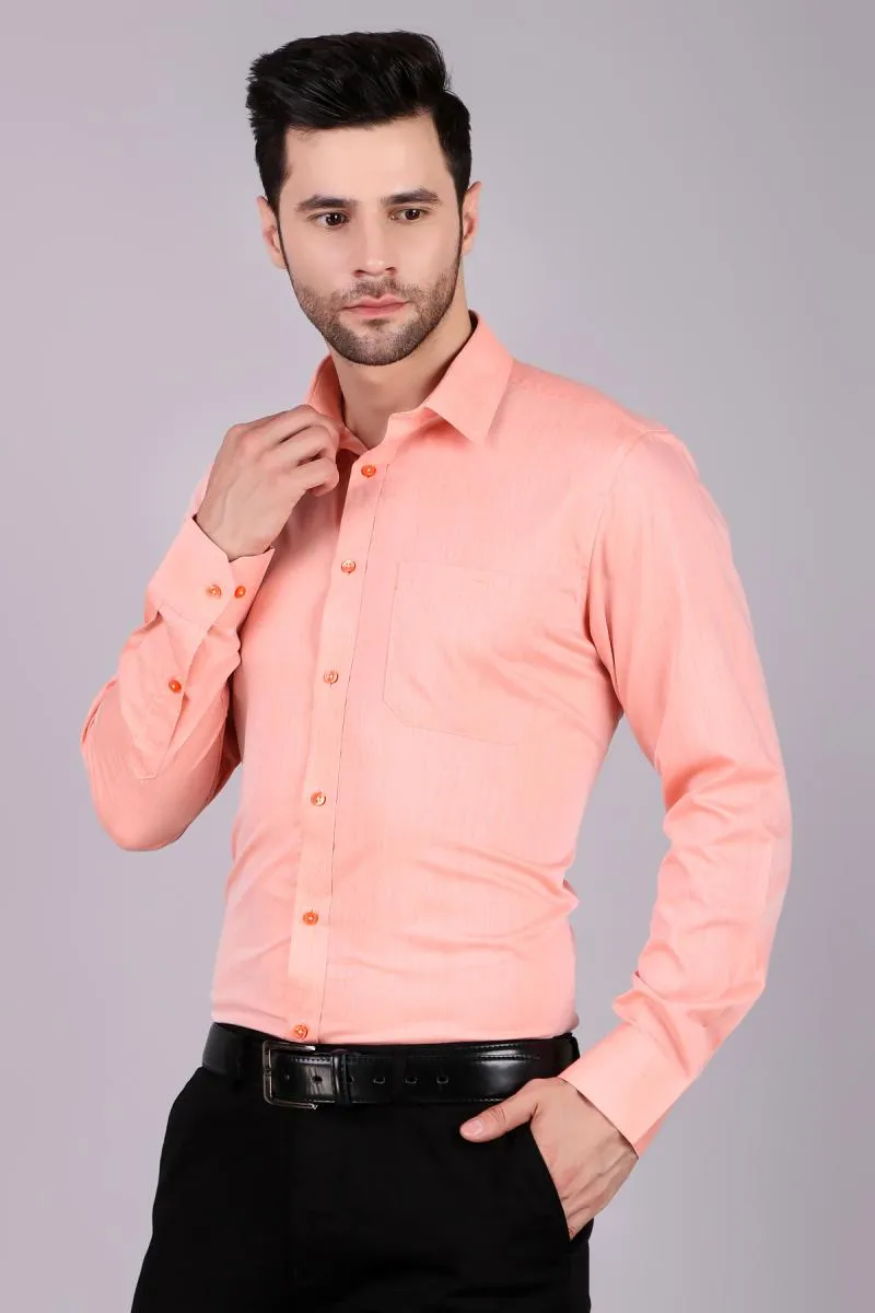 Men's Polycotton Slim Fit Formal Shirt