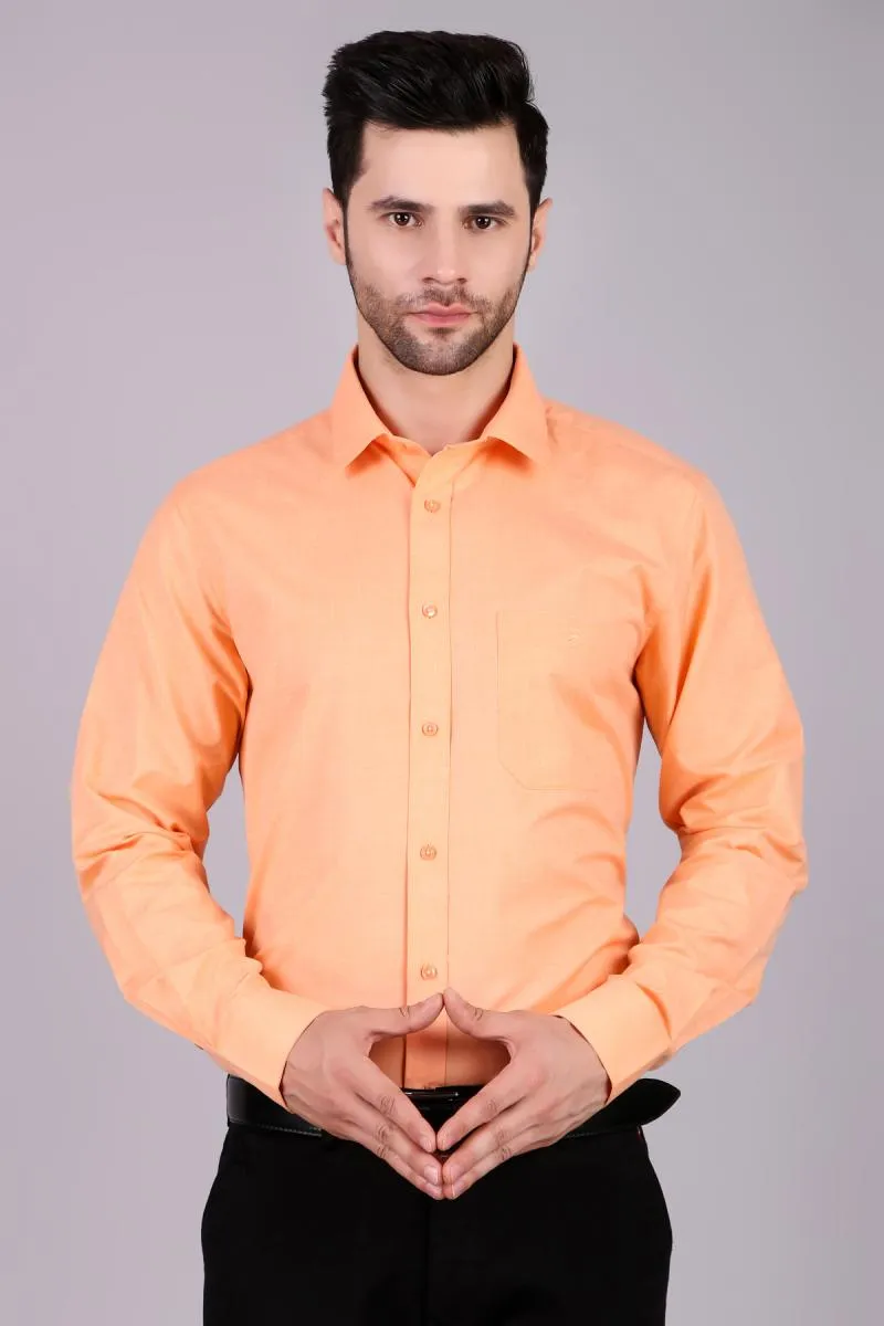 Men's Solid Slim Fit Formal Shirt