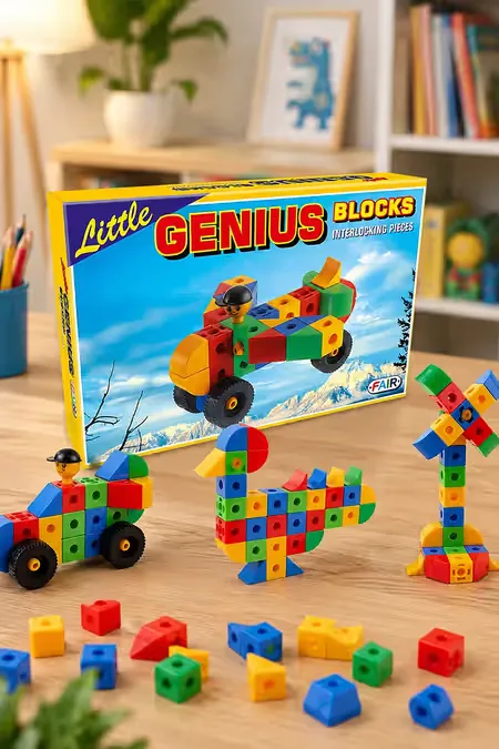 Little Genius Interlocking Building Blocks