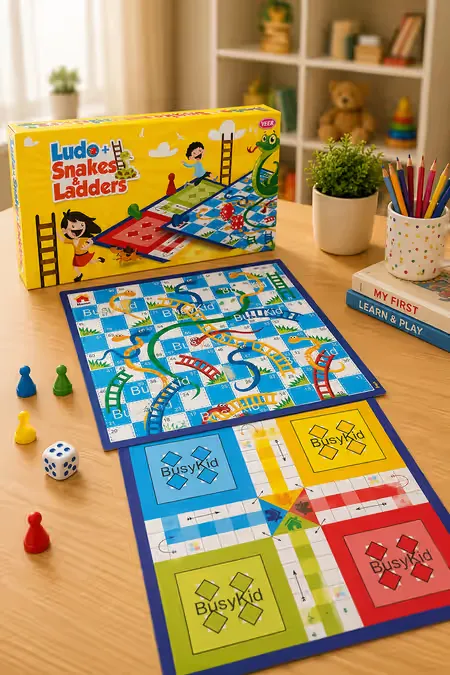 Ludo snakes & ladders Board Game for kids