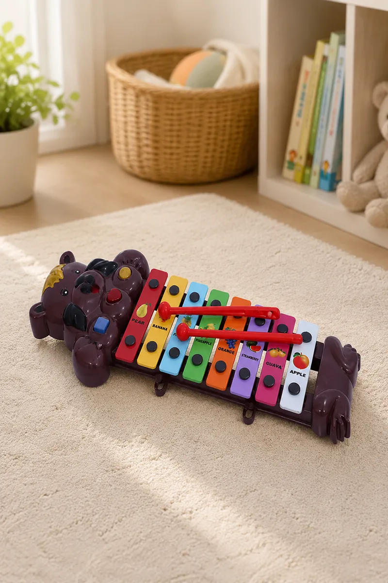 Toyzone Dog Xylophone Musical Toy For Kids (Multicolor, Pack of 1)