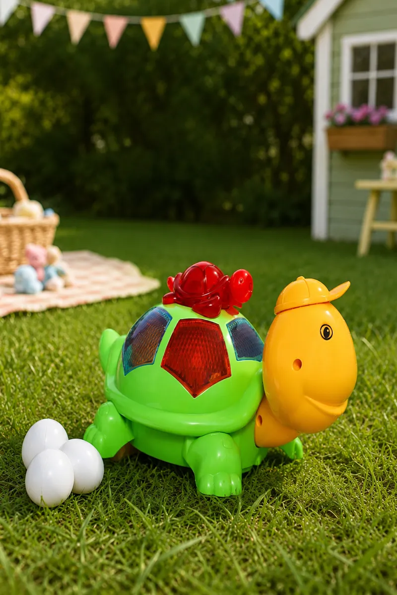 Turtle Bump N Go Music & Light Toy
