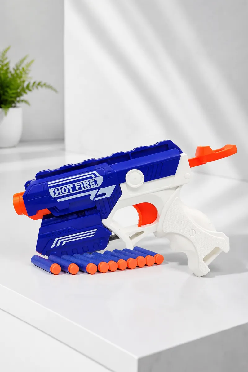 Blaster Gun Toy For Kids (White)