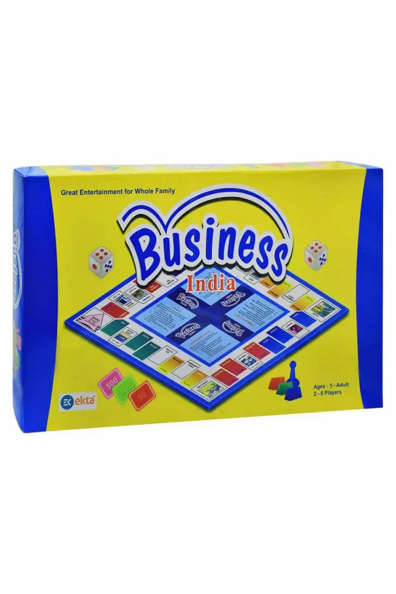 Business India Board Game With Coins
