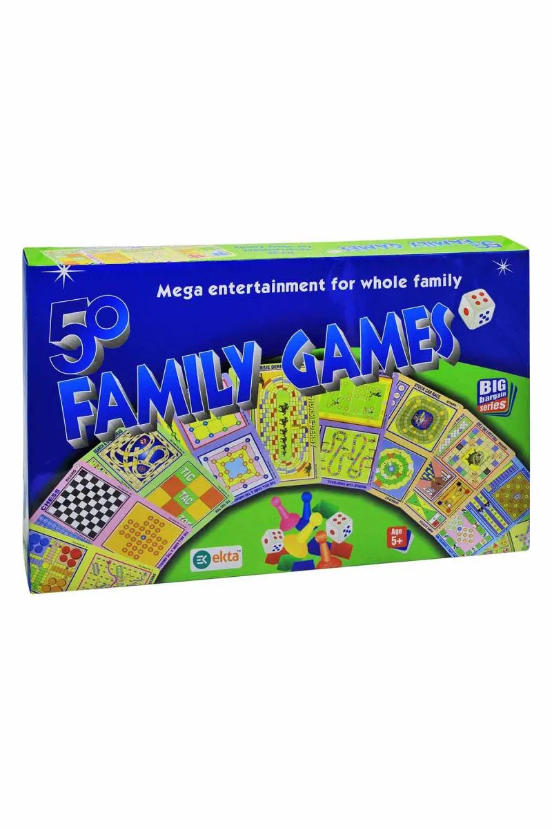 50 In 1 Family Indoor Board Game 004256MUL
