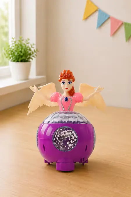 Dancing Angel Bump and Go Light & Music Doll