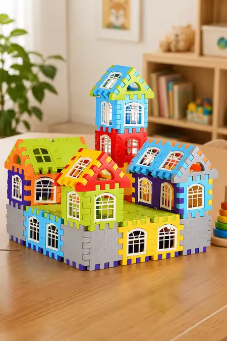 My Happy House Building Blocks Toy for Kids