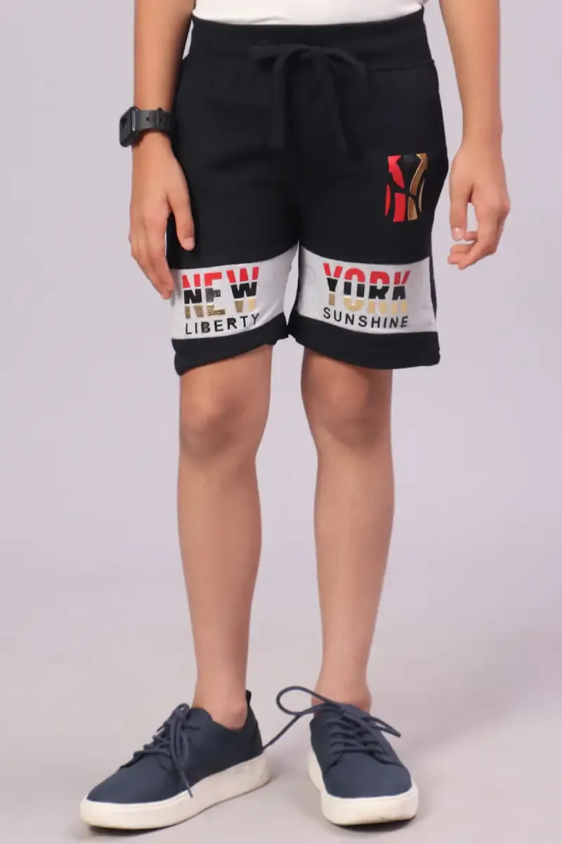 Cotton Printed Shorts for Boy