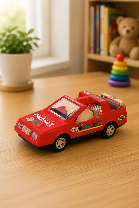 Champ SD Car Pull Back Toy - Red 005014RED